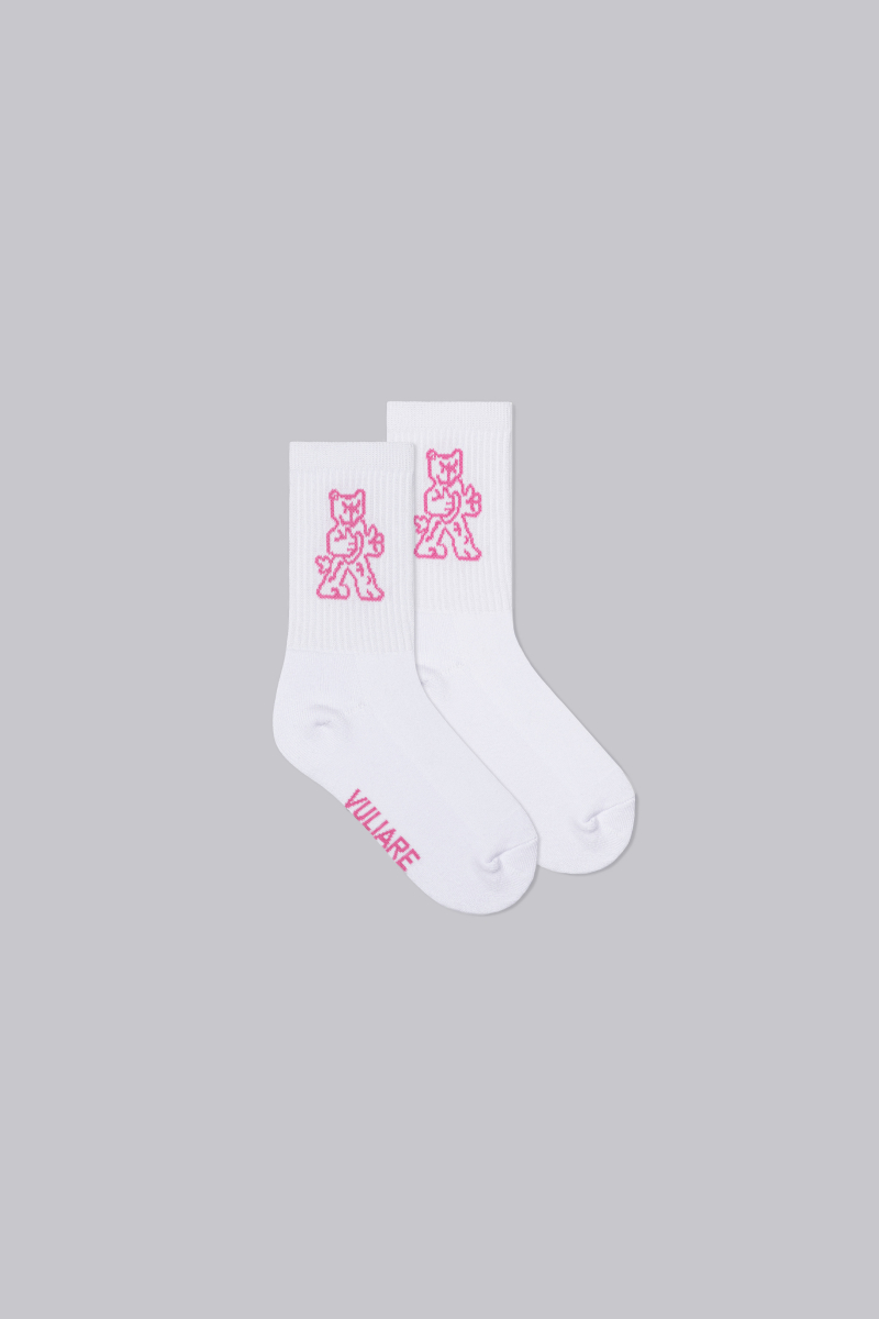 TEDDY SOCKS (PINK)